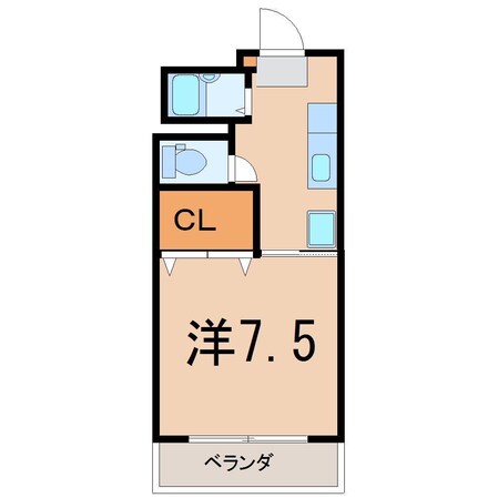 ニューカーサ永井川の物件間取画像